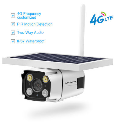 qualité  Solar Powered Outdoor WiFi PTZ Camera H.265 Two Way Audio Security Camera Mini 4G SIM Solar NIGHT VISION Guardians Camera 1080P 1080P Audio Security Camera usine