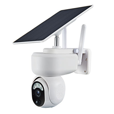 Pleines caméras sans fil actionnées solaires de batterie Ptz Wifi de panneau solaire de télévision en circuit fermé de came de Tuya de VISION NOCTURNE de dôme de HD 1080P 4G PTZ de caméra extérieure de télévision en circuit fermé